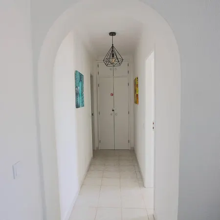 شقة Luxe With Pool, Airco, Seaview With Two Balcony - Go4portugal البوفيرا