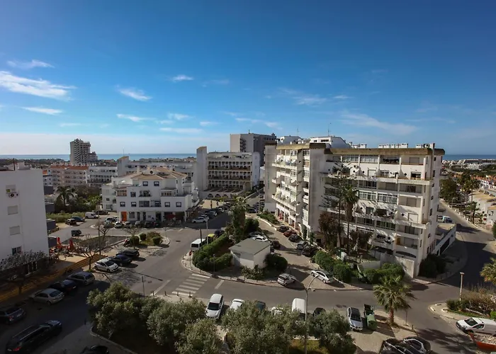 Go4portugal - Dinis - Luxe With Pool, Airco, Seaview With Two Balcony شقة البوفيرا