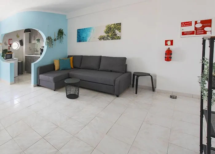 Go4portugal - Dinis - Luxe With Pool, Airco, Seaview With Two Balcony شقة البوفيرا