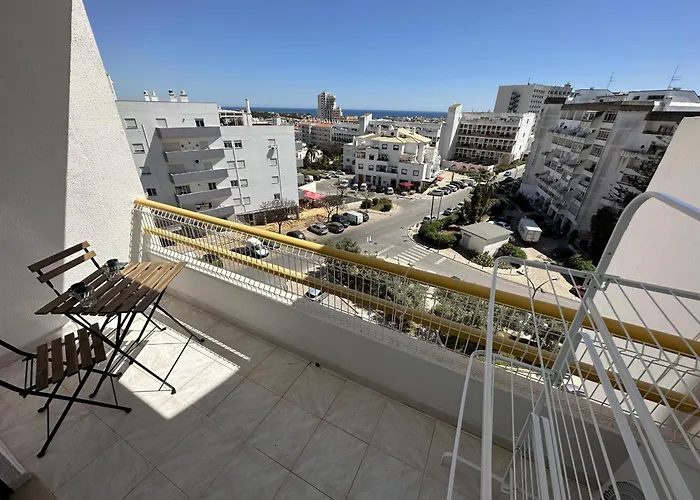 Go4portugal - Dinis - Luxe With Pool, Airco, Seaview With Two Balcony *