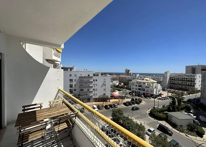Go4portugal - Dinis - Luxe With Pool, Airco, Seaview With Two Balcony البوفيرا